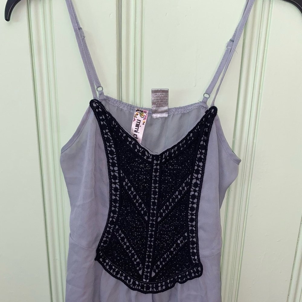 XS Mimi Chica spaghetti strap blouse